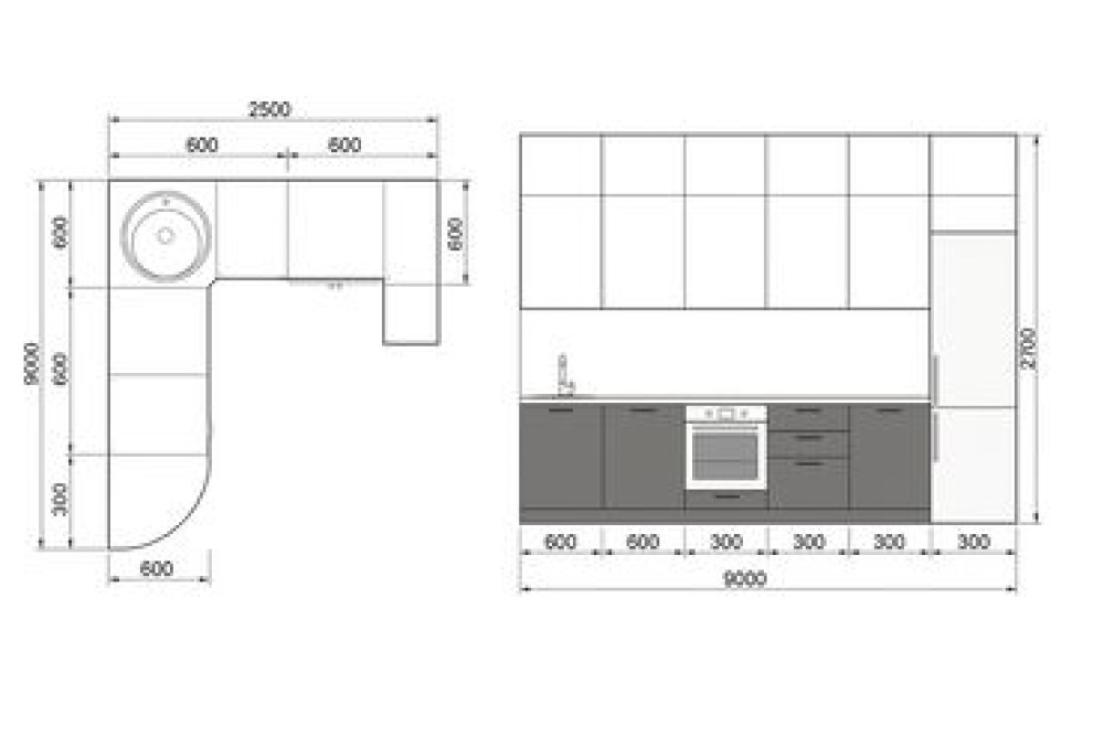 Мебель на заказ, Кухня, Стол, Столешница, Шкаф Бишкек - изображение 8