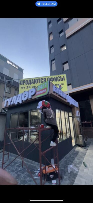 | Вывески, Лайтбоксы, Таблички, | Монтаж, Демонтаж, Разработка дизайна Бишкек - сүрөт 6