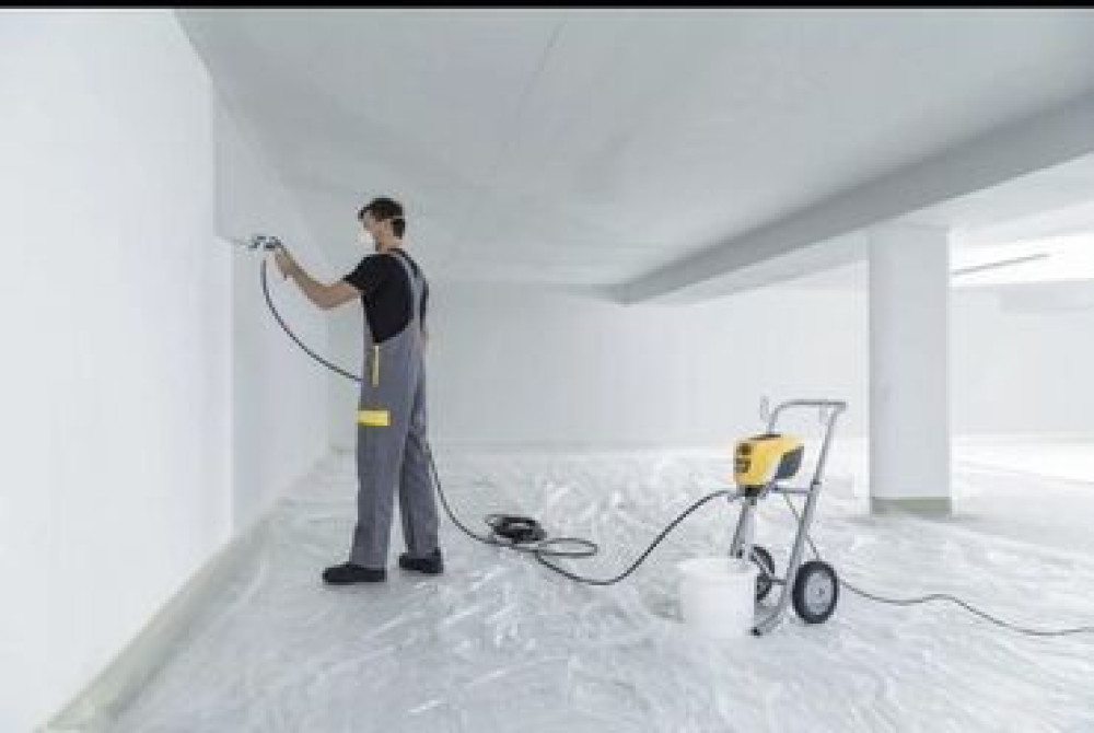 Покраска стен, Покраска потолков, Покраска наружных стен, Больше 6 лет опыта Бишкек - изображение 1