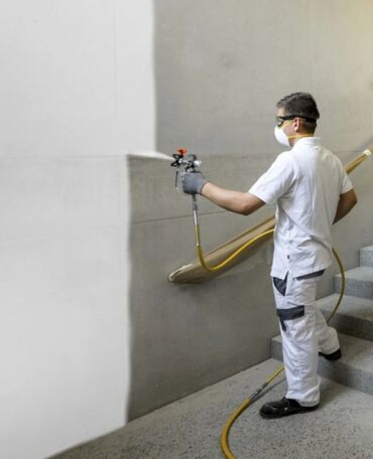 Покраска стен, Покраска потолков, Покраска наружных стен, 3-5 лет опыта Бишкек - сүрөт 2