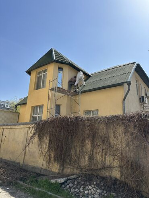 Покраска стен, Покраска потолков, Покраска окон, На масляной основе, На водной основе, Больше 6 лет опыта Бишкек - сүрөт 4