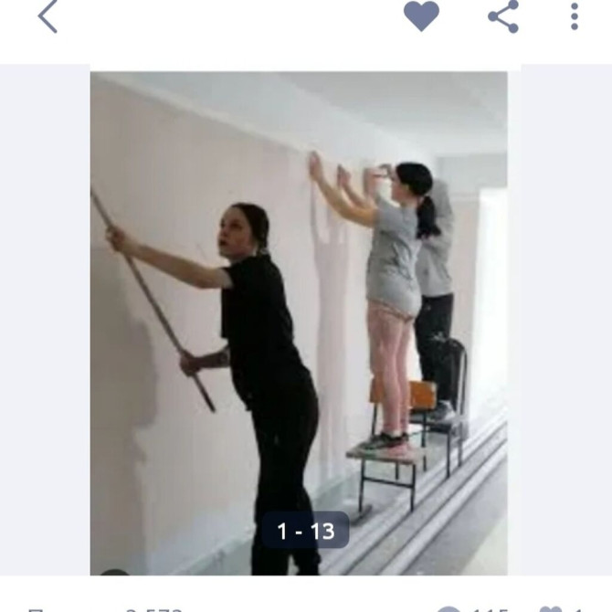 Покраска стен, Покраска потолков, Покраска окон, На масляной основе, На водной основе, Больше 6 лет опыта Бишкек - изображение 1