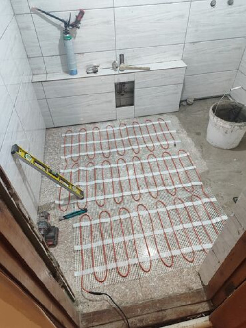 Подготовка стен для укладки, Подготовка стен для грунтовки, Резка плитки | Керамическая плитка, Керамогранитая плитка, Стеклянная плитка | Вертикальна Бишкек - сүрөт 4