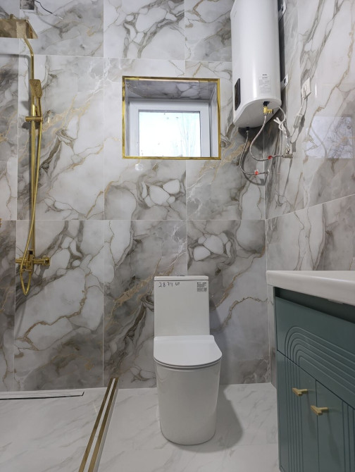 Укладка плитки в ванной, Укладка плитки на стену, Укладка плитки на пол | Керамическая плитка, Керамогранитая плитка, Мозаичная плитка | Вертикальная  Бишкек - сүрөт 1