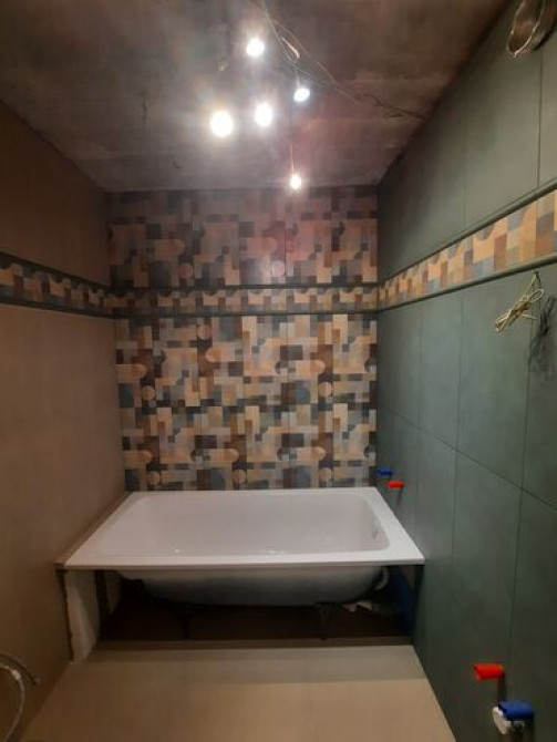 Укладка плитки в ванной Больше 6 лет опыта Бишкек - сүрөт 1