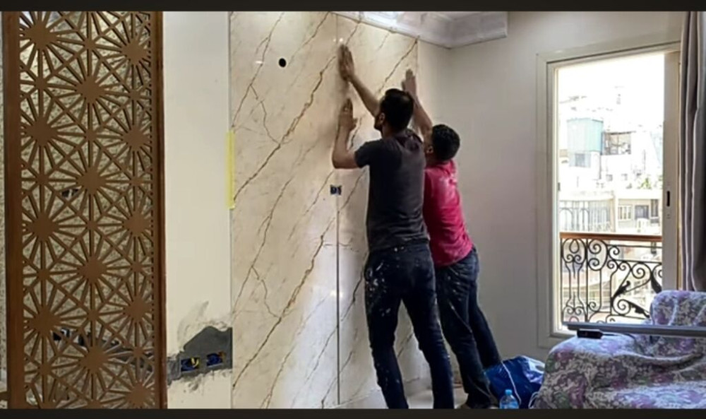 Подготовка стен для укладки, Подготовка стен для грунтовки, Резка плитки | Керамическая плитка, Керамогранитая плитка, Мозаичная плитка | Вертикальная Бишкек - сүрөт 1