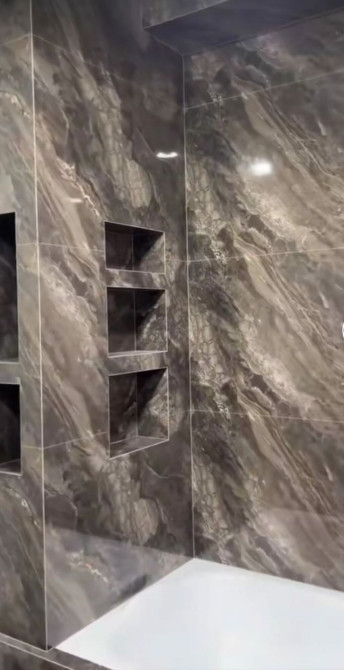 Фартук на кухне, Укладка плитки в ванной, Укладка плитки на стену | Керамическая плитка, Керамогранитая плитка | Вертикальная укладка, Горизонтальная  Бишкек - сүрөт 1