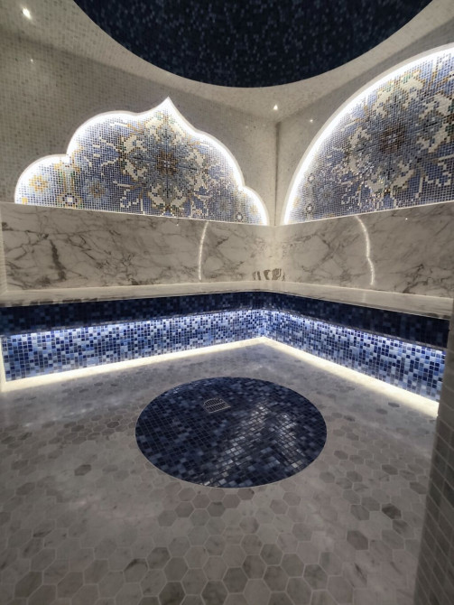 Гидроизоляционные работы, Подготовка стен для укладки, Подготовка стен для грунтовки | Мозаичная плитка, Стеклянная плитка, Мраморная плитка | Вертика Бишкек - сүрөт 1