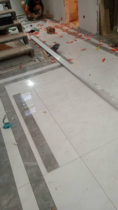 Укладка плитки в ванной | Керамическая плитка, Керамогранитая плитка, Зеркальная плитка | Вертикальная укладка, Диагональная укладка, Горизонтальная у Бишкек - изображение 3