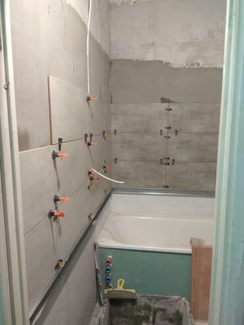 Подготовка стен для укладки, Подготовка стен для грунтовки, Резка плитки | Керамическая плитка, Керамогранитая плитка, Мозаичная плитка Больше 6 лет о Бишкек - изображение 2