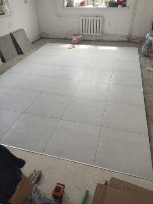 Подготовка стен для укладки, Подготовка стен для грунтовки, Резка плитки | Керамическая плитка, Керамогранитая плитка, Мозаичная плитка | Раскладка в  Бишкек - изображение 8