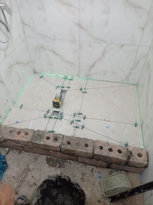 Укладка плитки в ванной | Керамогранитая плитка Больше 6 лет опыта Бишкек - сүрөт 2