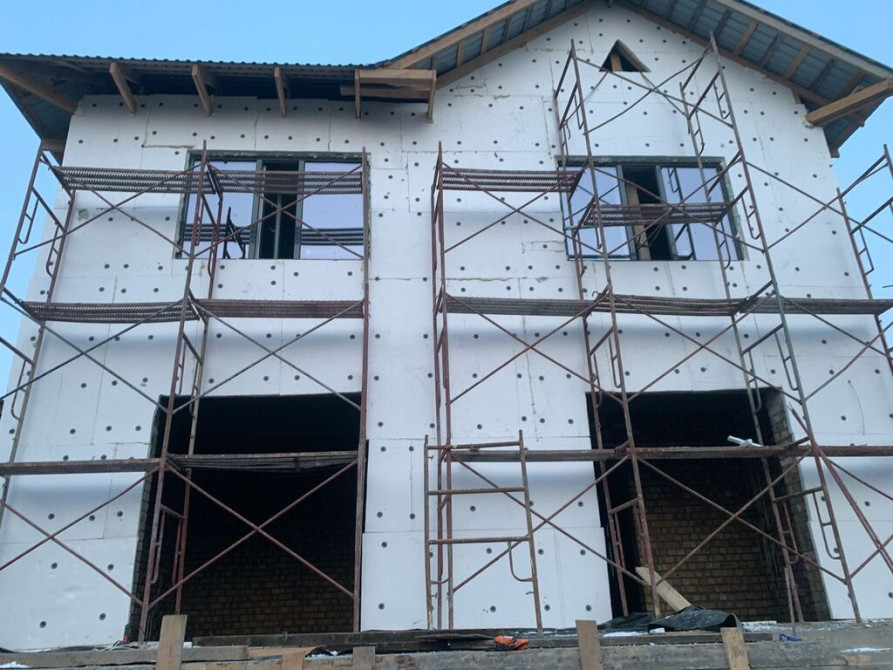 Ремонт фасада, Утепление фасада, Фасадный декор | Лепнина, Рамки, Моноблоки | Гранит, Мрамор, Сайдинг | Керамзит, Пенопласт, Пенополиуретан Больше 6 л Бишкек - сүрөт 1