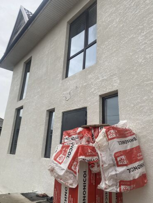 Ремонт фасада, Утепление фасада, Фасадный декор | Рамки | Сайдинг, Жидкий травертин, Декоративный кирпич | Пенопласт, Пенополиуретан, Пеноплекс 3-5 ле Бишкек - сүрөт 2