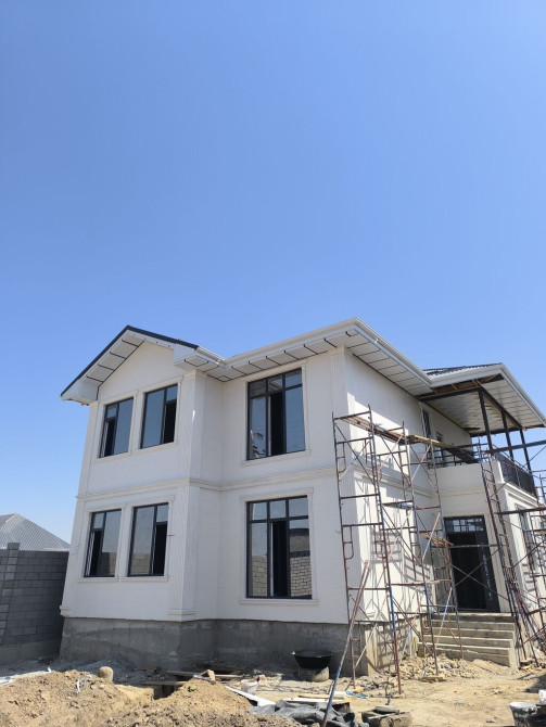 Ремонт фасада, Утепление фасада, Фасадный декор | Рамки, Туникафон | Жидкий травертин | Пенопласт, Пеноплекс, Базальт Больше 6 лет опыта Bishkek - photo 1