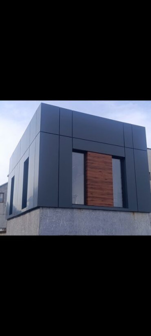 Ремонт фасада | Алюкобонд | Пенопласт, Пеноплекс, Базальт Больше 6 лет опыта Бишкек - сүрөт 5