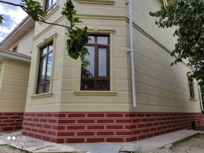 Ремонт фасада, Утепление фасада, Фасадный декор | Лепнина | Жидкий травертин | Пенопласт, Пеноплекс, Базальт Больше 6 лет опыта Бишкек - изображение 1