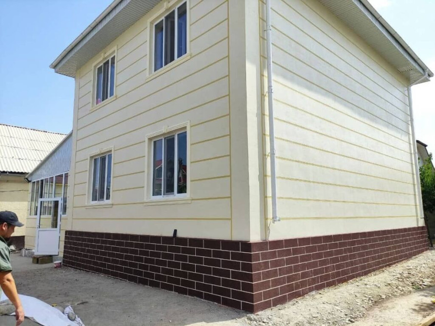 Ремонт фасада, Утепление фасада, Фасадный декор | Лепнина, Рамки, Моноблоки | Гранит, Мрамор, Сайдинг | Пенопласт, Пеноплекс, Базальт Больше 6 лет опы Бишкек - сүрөт 1