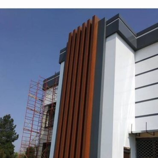 Ремонт фасада, Утепление фасада, Фасадный декор Больше 6 лет опыта Бишкек - сүрөт 6