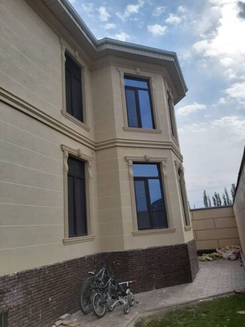 Ремонт фасада, Утепление фасада, Фасадный декор | Лепнина, Рамки, Молдинг | Жидкий травертин, Сухой травертин | Пенопласт, Пеноплекс, Базальт Больше 6 Бишкек - изображение 5