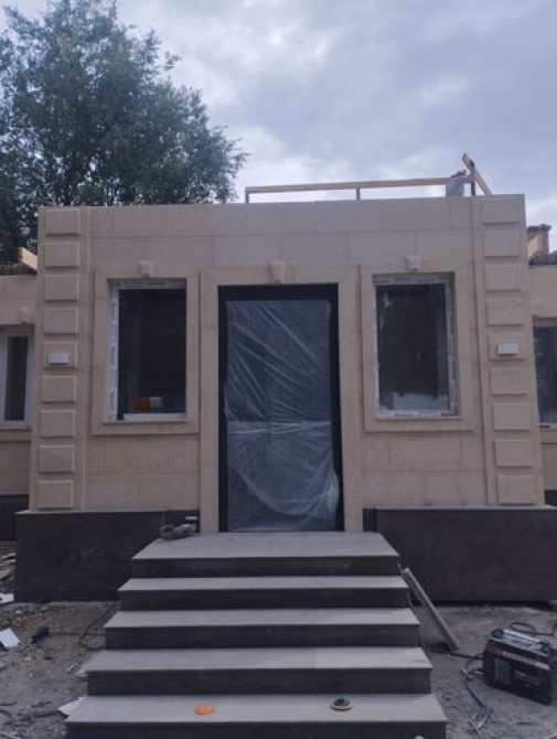 Ремонт фасада, Утепление фасада, Фасадный декор | Рамки, Балясины | Гранит, Мрамор, Сайдинг | Минеральная вата, Базальт Больше 6 лет опыта Бишкек - сүрөт 2