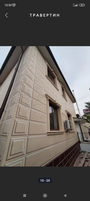 Ремонт фасада, Утепление фасада, Фасадный декор | Рамки | Декоративный кирпич, Сухой травертин, Жидкий травертин | Базальт, Пеноплекс, Пенопласт Больш Бишкек - изображение 1