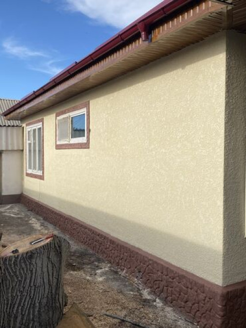 Ремонт фасада, Утепление фасада, Фасадный декор | Рамки, Молдинг, Туникафон | Сайдинг, Жидкий травертин, Керамогранит | Пенопласт, Пенополиуретан, Пен Бишкек - изображение 1