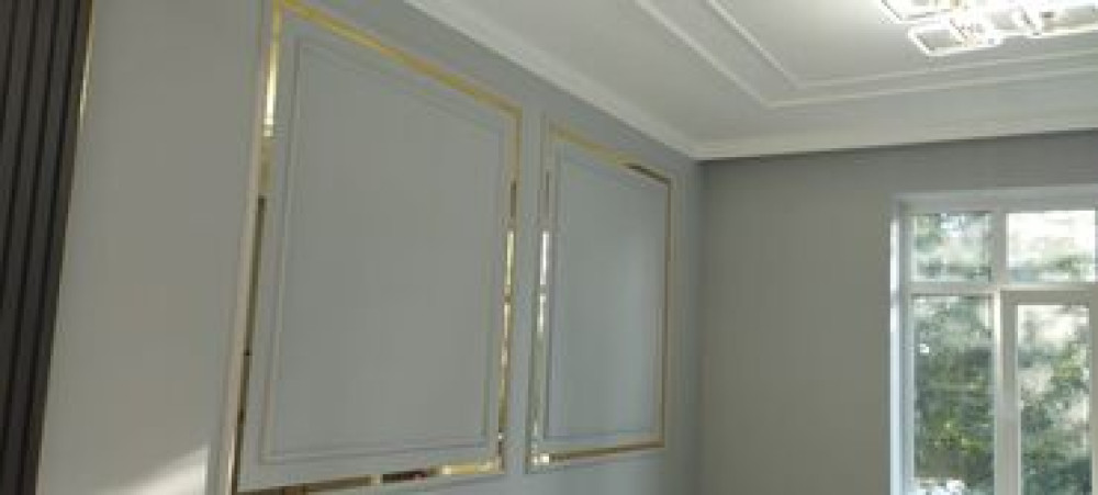 Монтаж потолочных плинтусов | Гипсокартонный, Зеркальный, Армстронг Больше 6 лет опыта Bishkek - photo 1