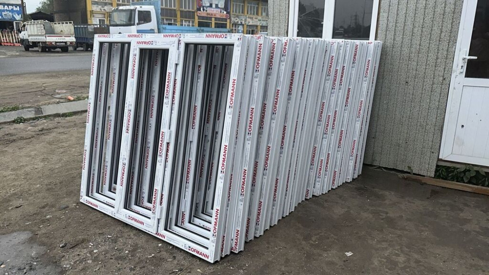 Пластиковые окна на заказ, Стандартные, Бесплатная установка, Без рассрочки Бишкек - сүрөт 1