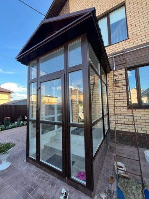 Пластиковые окна на заказ, Витражные, Мансардные, Панорамные Бишкек - сүрөт 4