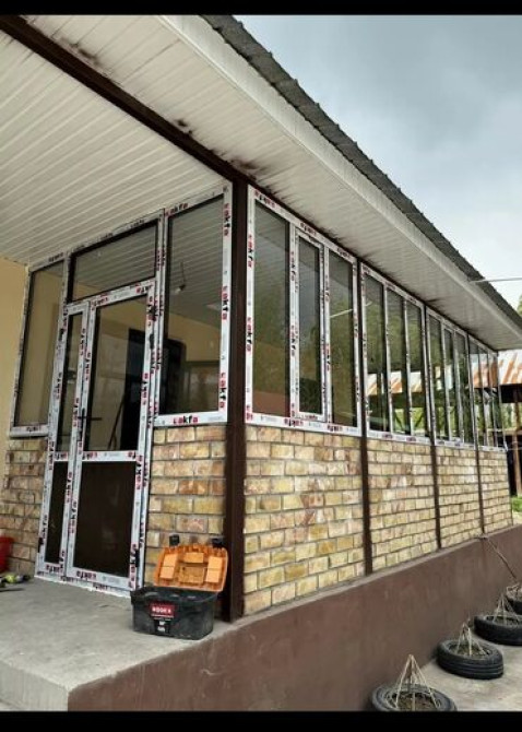 Пластиковые окна на заказ, Витражные, Бесплатная установка, Без рассрочки Бишкек - сүрөт 1