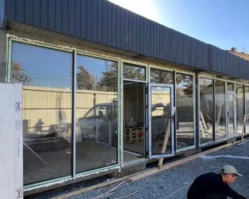 Пластиковые окна на заказ, Витражные, Панорамные, Фасадные, Бесплатная установка, Без рассрочки Бишкек - изображение 1