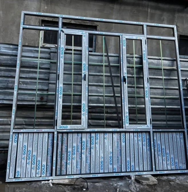 Алюминиевые окна на заказ, Стандартные Бишкек - изображение 1