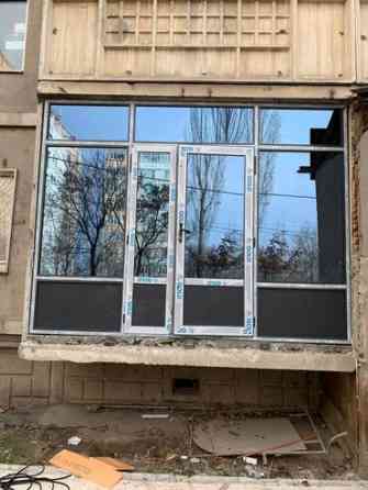 Алюминиевые окна на заказ, Витражные, Бесплатная установка, Без рассрочки Бишкек
