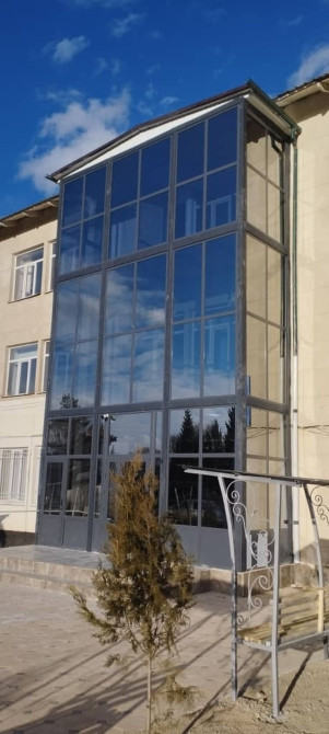 Алюминиевые окна на заказ, Витражные, Панорамные, Стандартные, Бесплатная установка Бишкек - сүрөт 1