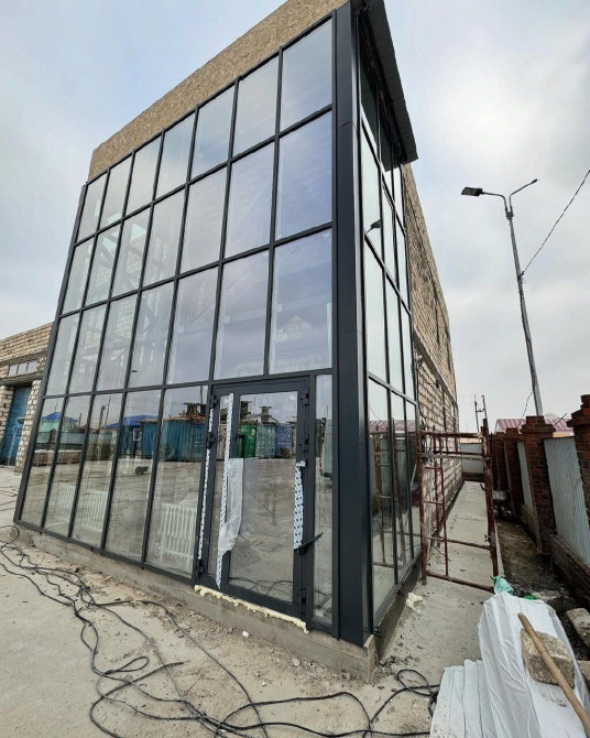 Алюминиевые окна на заказ, Витражные, Бесплатная установка, Без рассрочки Бишкек - сүрөт 1