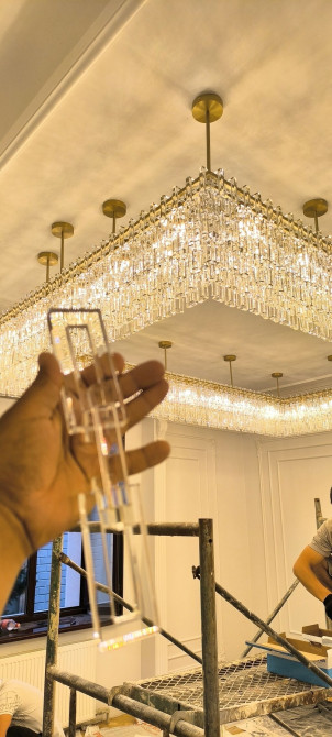 Электрик | Установка софитов, Установка люстр, бра, светильников Больше 6 лет опыта Bishkek - photo 1