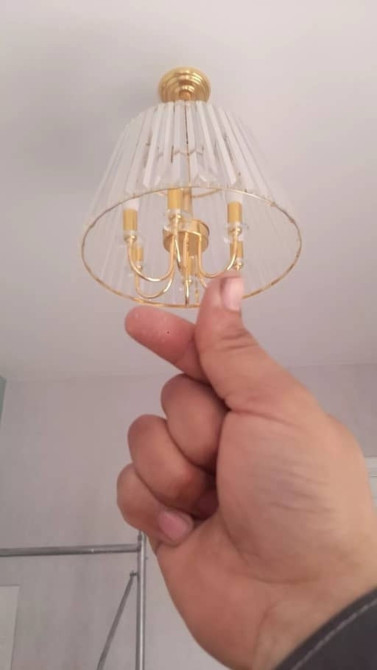 Электрик | Подключение электроприборов, Установка люстр, бра, светильников Больше 6 лет опыта Бишкек - сүрөт 1