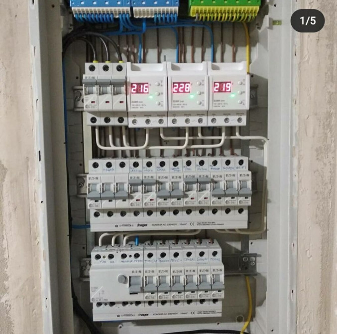 Электрик | Демонтаж электроприборов, Монтаж видеонаблюдения, Монтаж выключателей Больше 6 лет опыта Бишкек - сүрөт 1