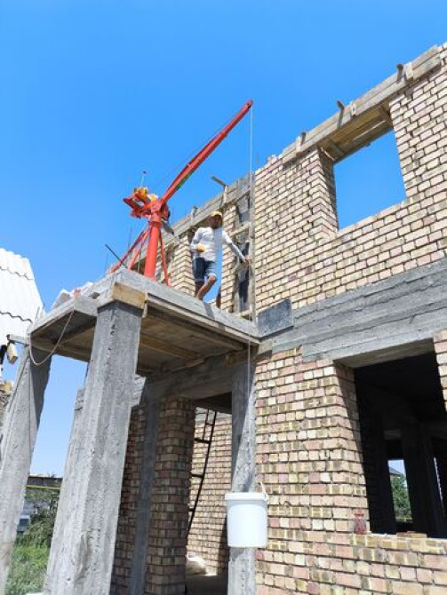 Лебедка электрическая. Кран мини. Мини Кран Строительный электрический Бишкек - изображение 1