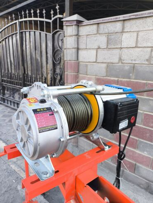 Лебедка электрическая. Кран мини. Мини Кран Строительный электрический Бишкек - изображение 5