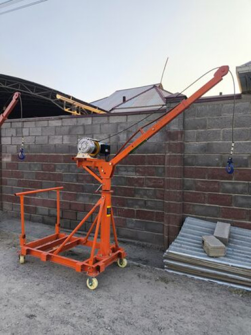 Мини Кран Строительный электрический 220В. 200кг которот. Баардык Бишкек - сүрөт 3