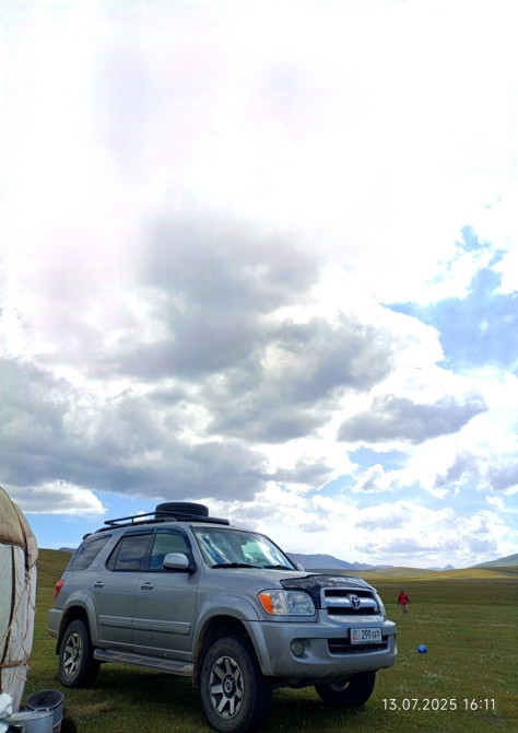 Услуги трансфера джып Тойота секувея Бишкек Каракол аэропорт жети огуз Бишкек - изображение 1