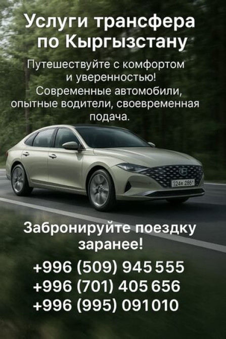 ПРАЙС-ЛИСТ Бишкек➡️Аэропорт-1300с Аэропорт➡️Бишкек-1300с Bishkek - photo 4