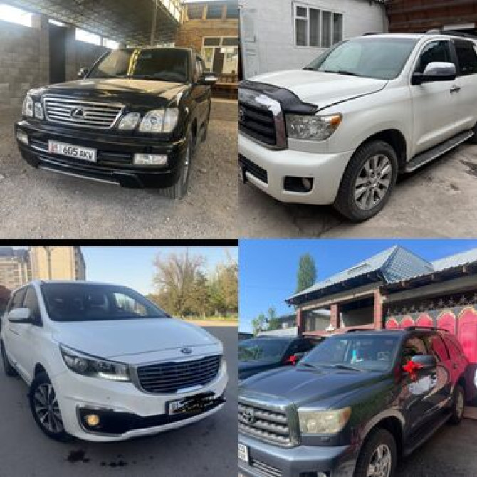 Сдаю в Аренда джипы Тойота секвойя 3 шт только с шафёром Бишкек - изображение 3