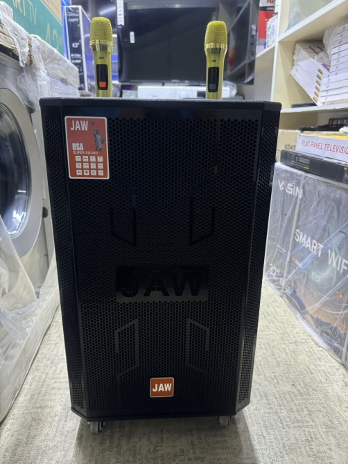 ???? Сдаю в аренду мощную колонку с двумя микрофонами ???? Звук — чистый Бишкек - сүрөт 1