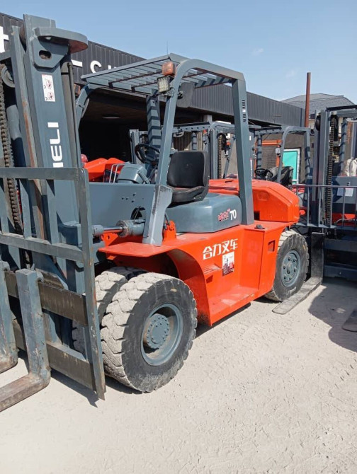 Капитальный ремонт вилочных погрузчиков . Перебортовуа шин цельно Бишкек - сүрөт 1