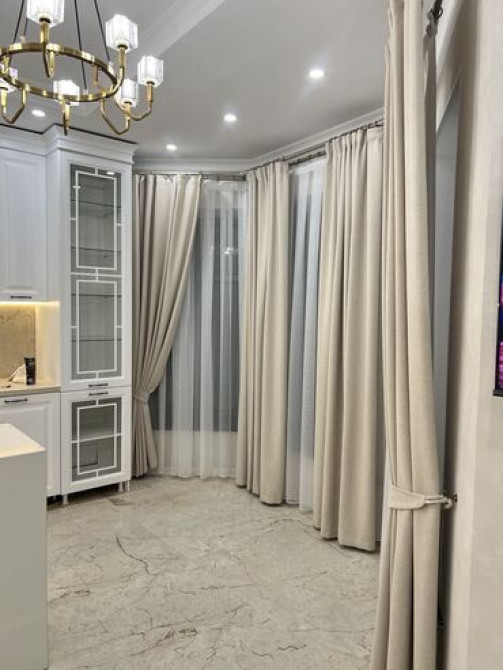 С кистями, С ламбрекеном, С тюлем в комплекте, Изготовление на заказ, Новый, Для балкона, Для беседки, Для дачи Бишкек - изображение 5