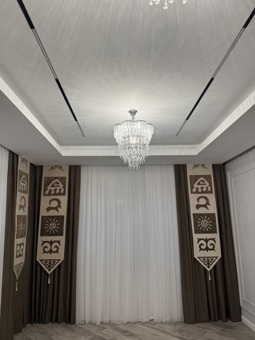 Комплект штор, С тюлем в комплекте, Изготовление на заказ, Новый, Для балкона, Для беседки, Для ванной и душа Бишкек - сүрөт 1