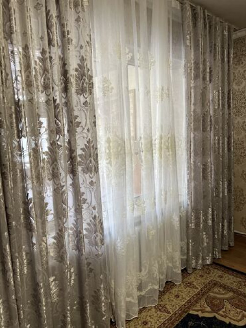 Комплект штор, С тюлем в комплекте, Изготовление на заказ, Для зала Bishkek - photo 4